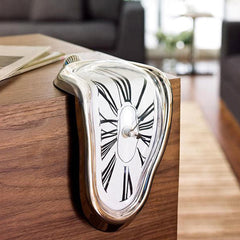 Twisted Clock Melting Clock Feajoy