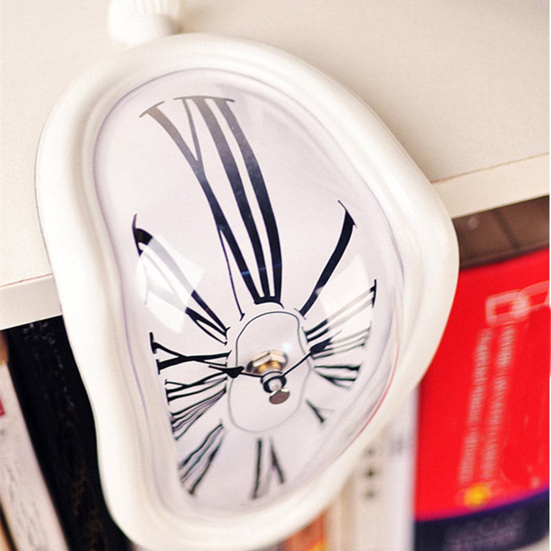 Twisted Clock Melting Clock Feajoy