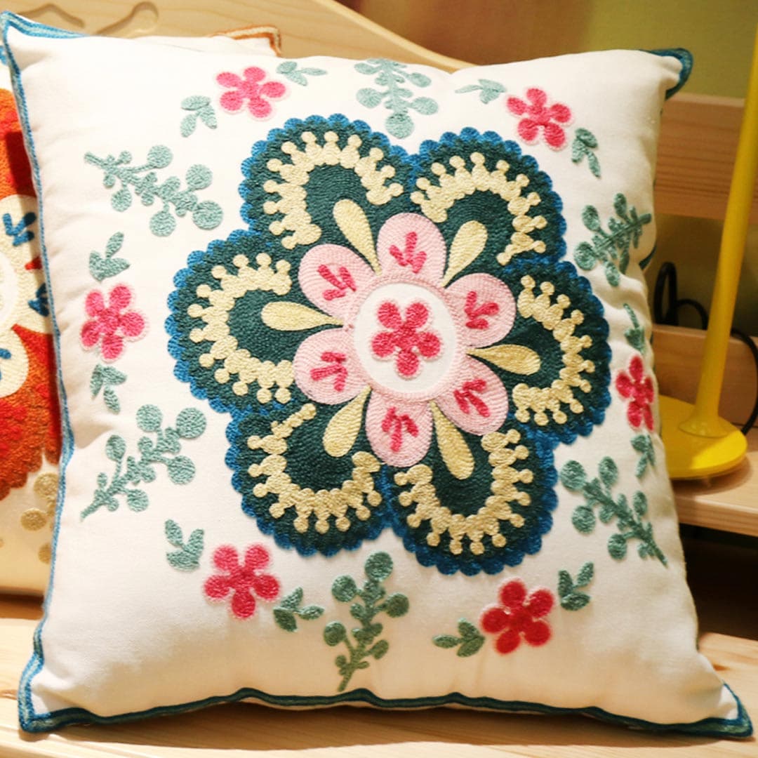 Embroidery Pillow Covers Feajoy