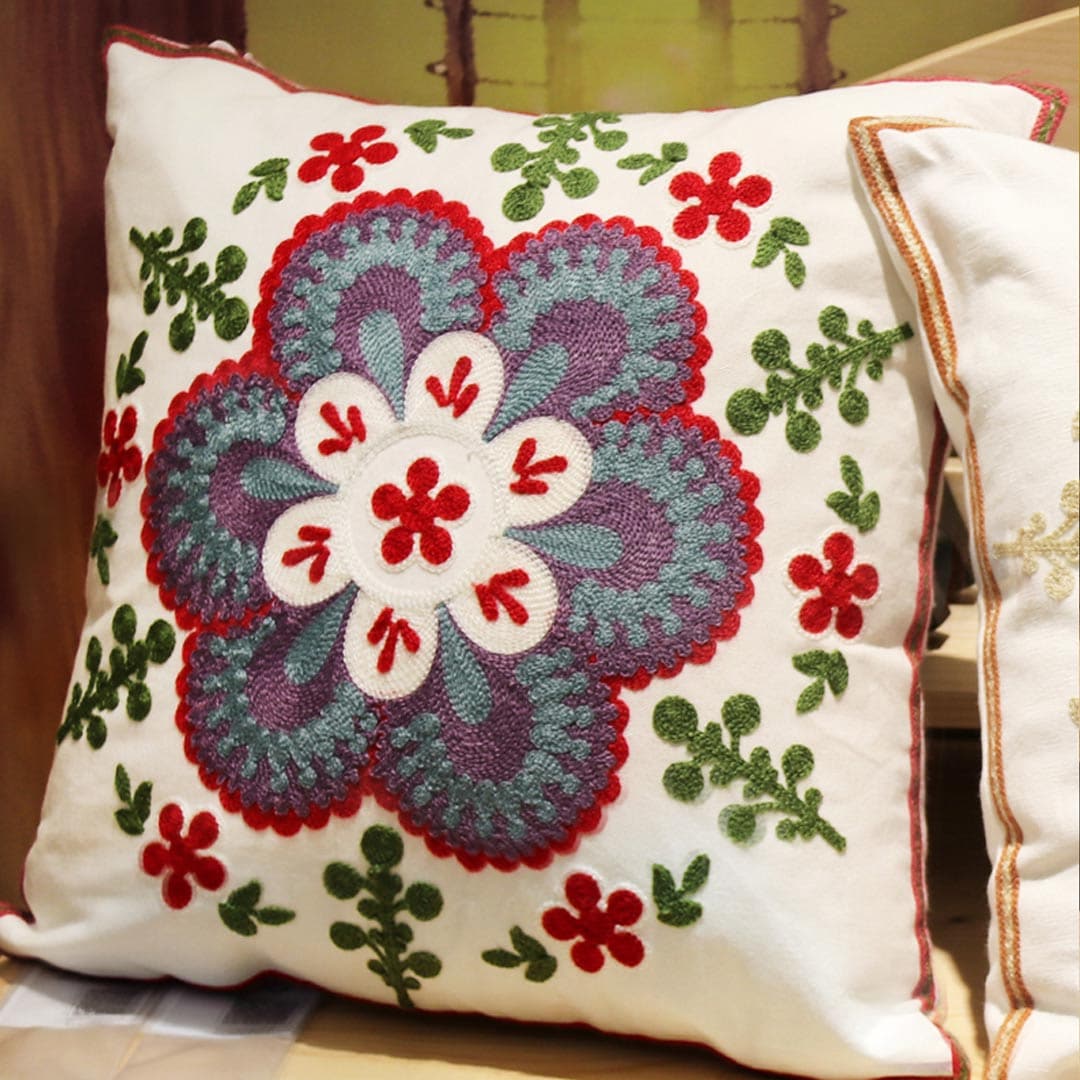 Embroidery Pillow Covers Feajoy