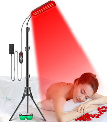 Theia Red Light Therapy Lamp 660nm Red Light &850nm Near Infrared for Pain Relief Skin Care dylinoshop