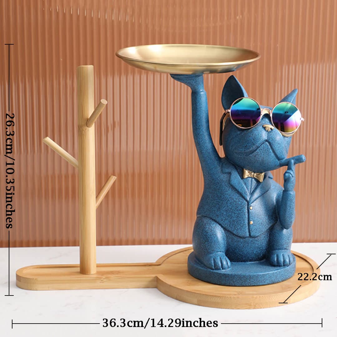 French Bulldog Desktop Tray Feajoy