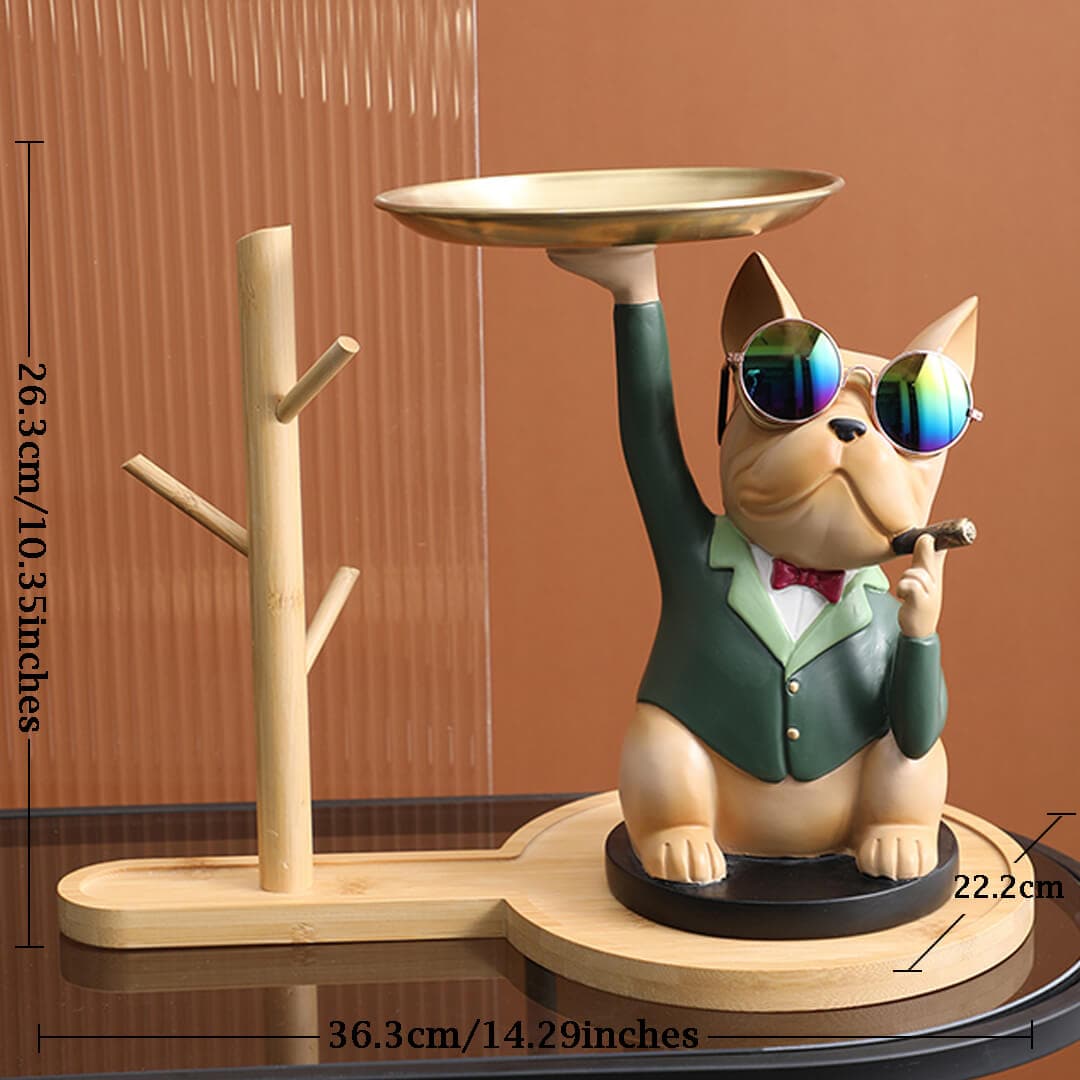 French Bulldog Desktop Tray Feajoy