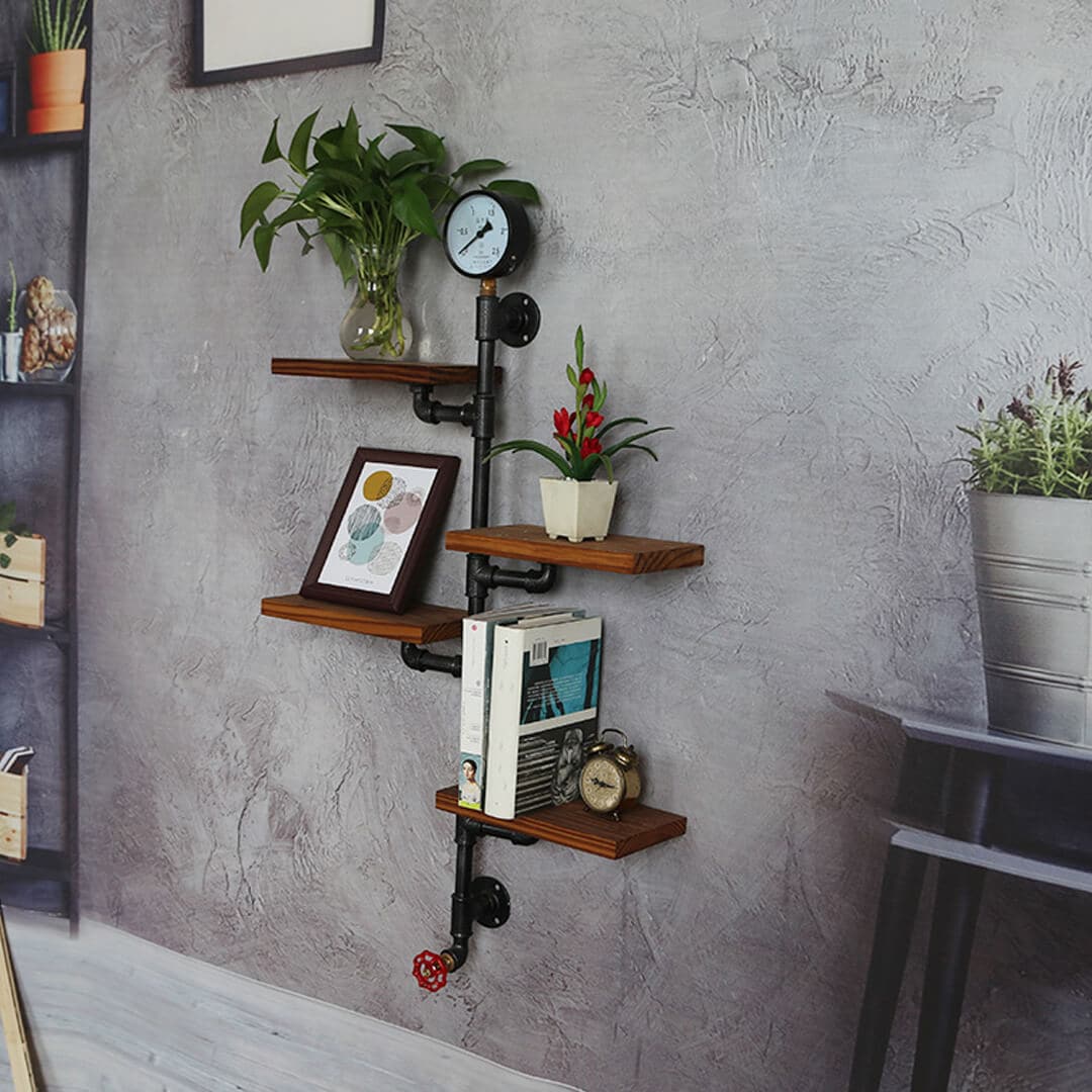 Retro industrial Style Multi-layer Rack Feajoy