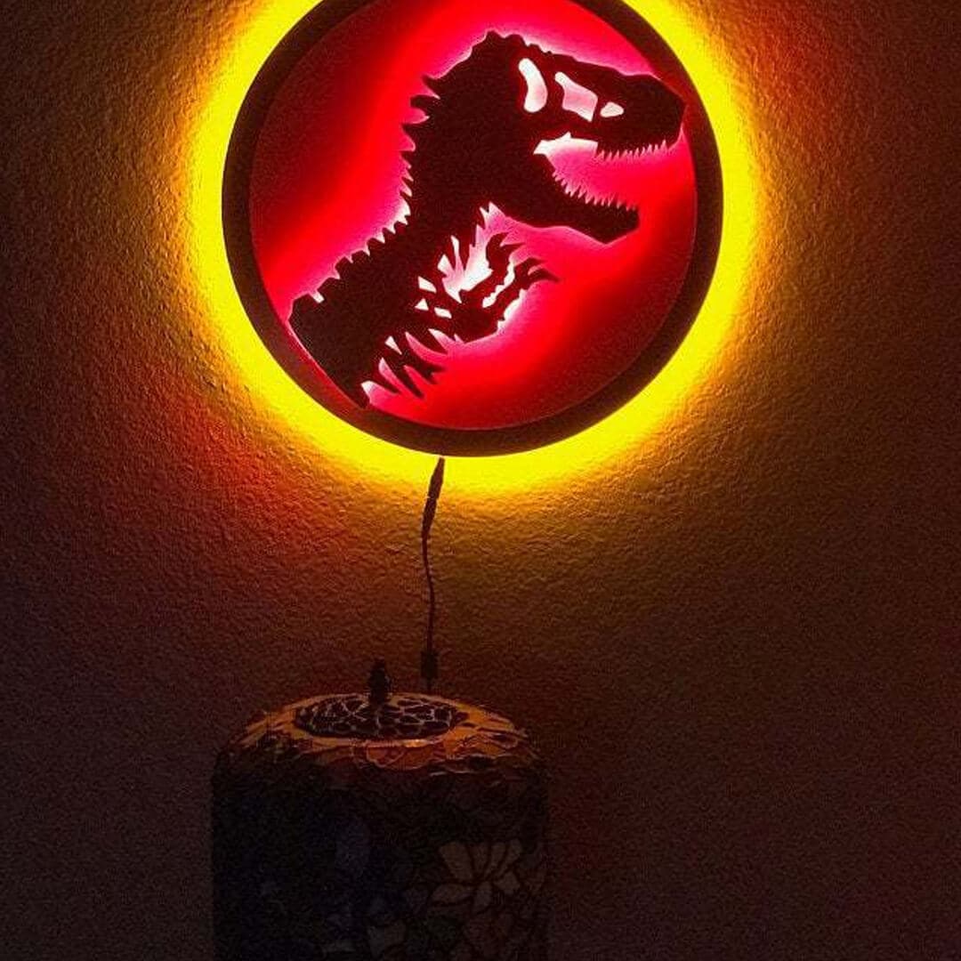 Dinosaur LED Wall Light dylinoshop