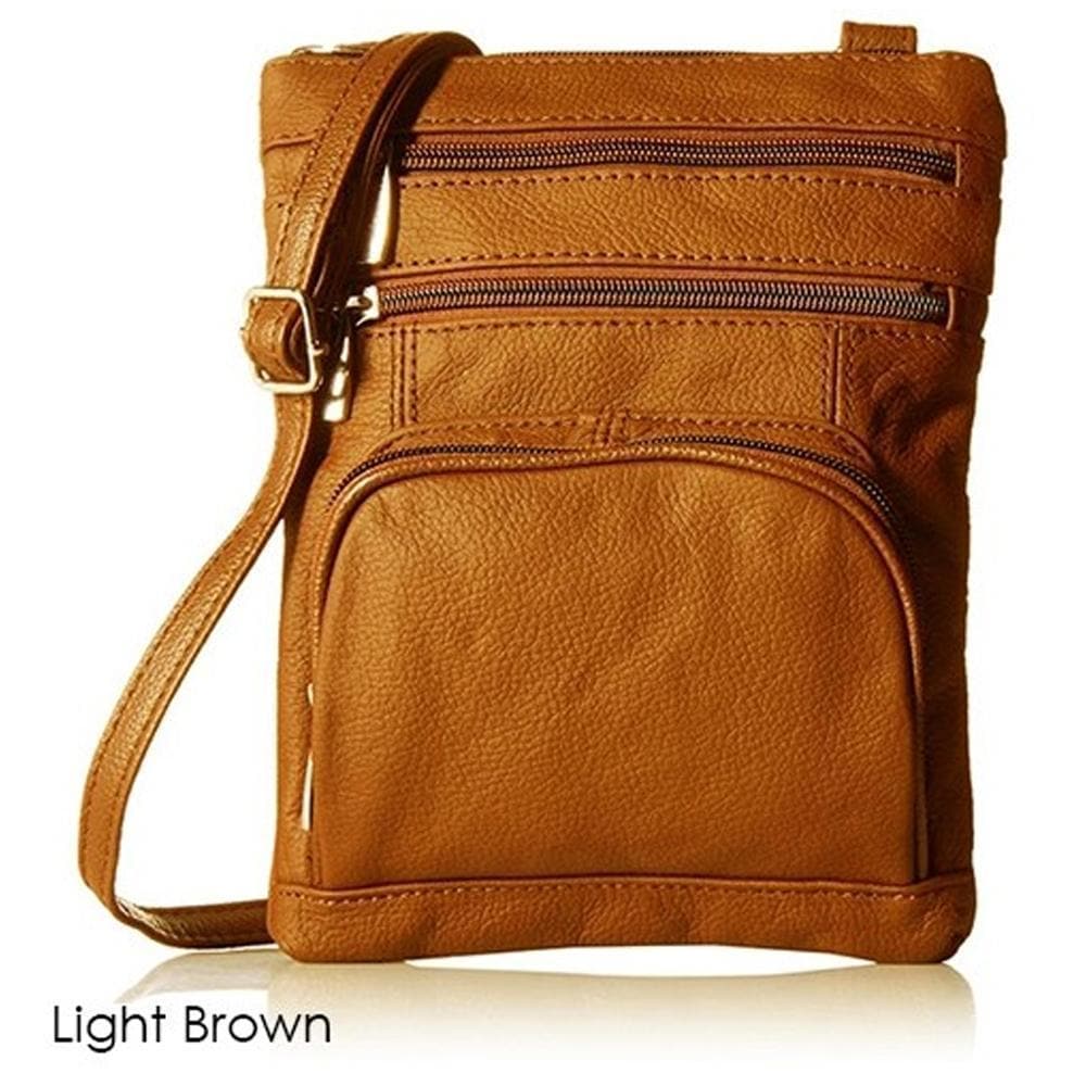 Super Soft Leather Crossbody Bag Zimomo