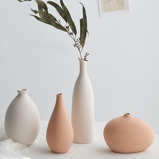 Nordic Minimalist Trumpet Vase feajoy