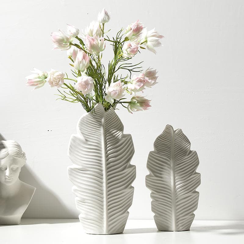 Leaf Shape Vase Feajoy