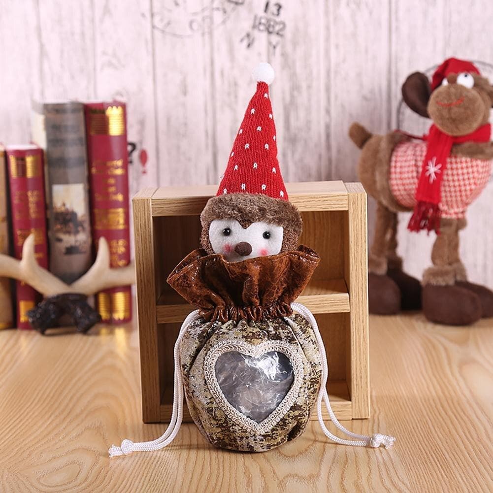 3Pcs Christmas Decoration Candy Bag dylinoshop