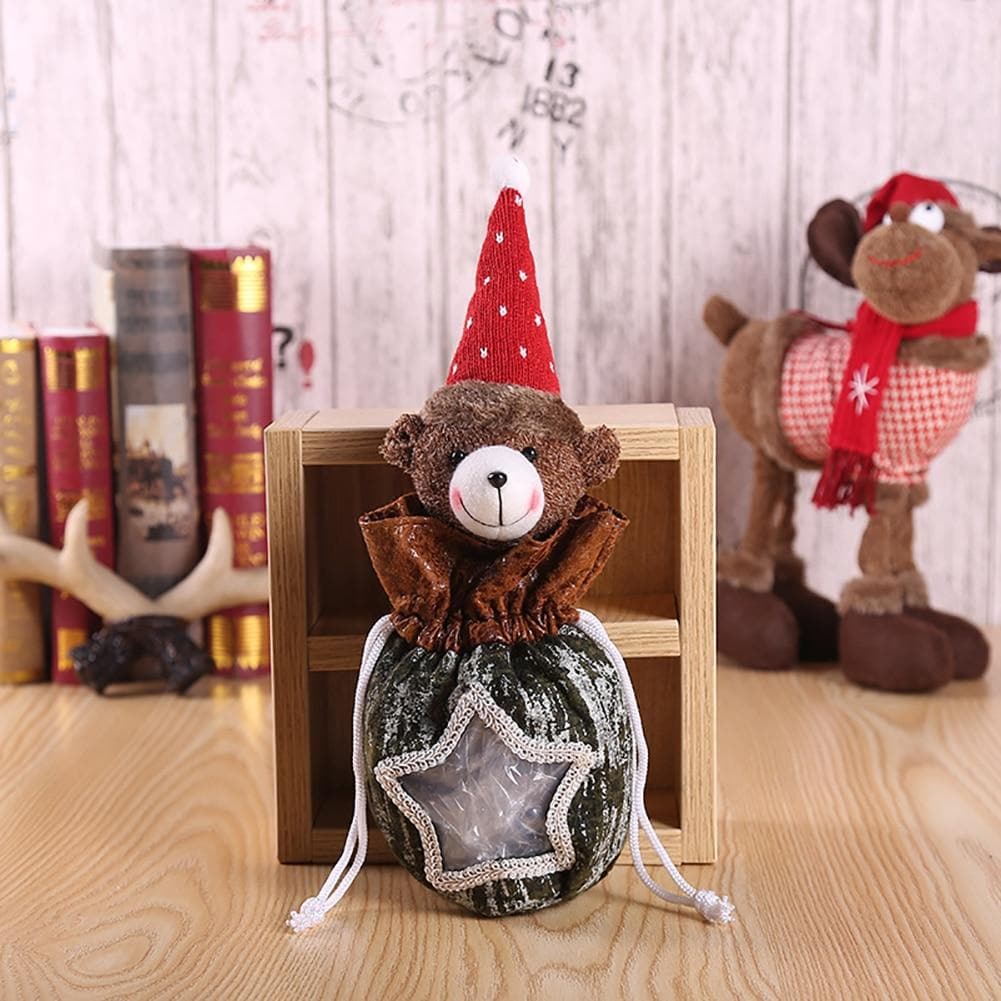 3Pcs Christmas Decoration Candy Bag dylinoshop