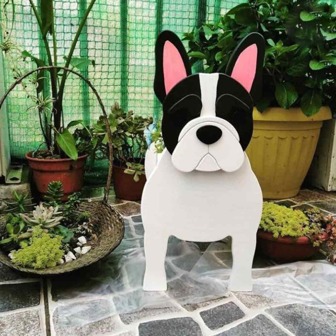 Dog Planter feajoy