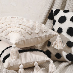 Morocco Tufted Boho Pillow Covers feajoy