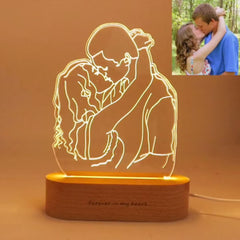 Custom Photo 3D Lamp dylinoshop