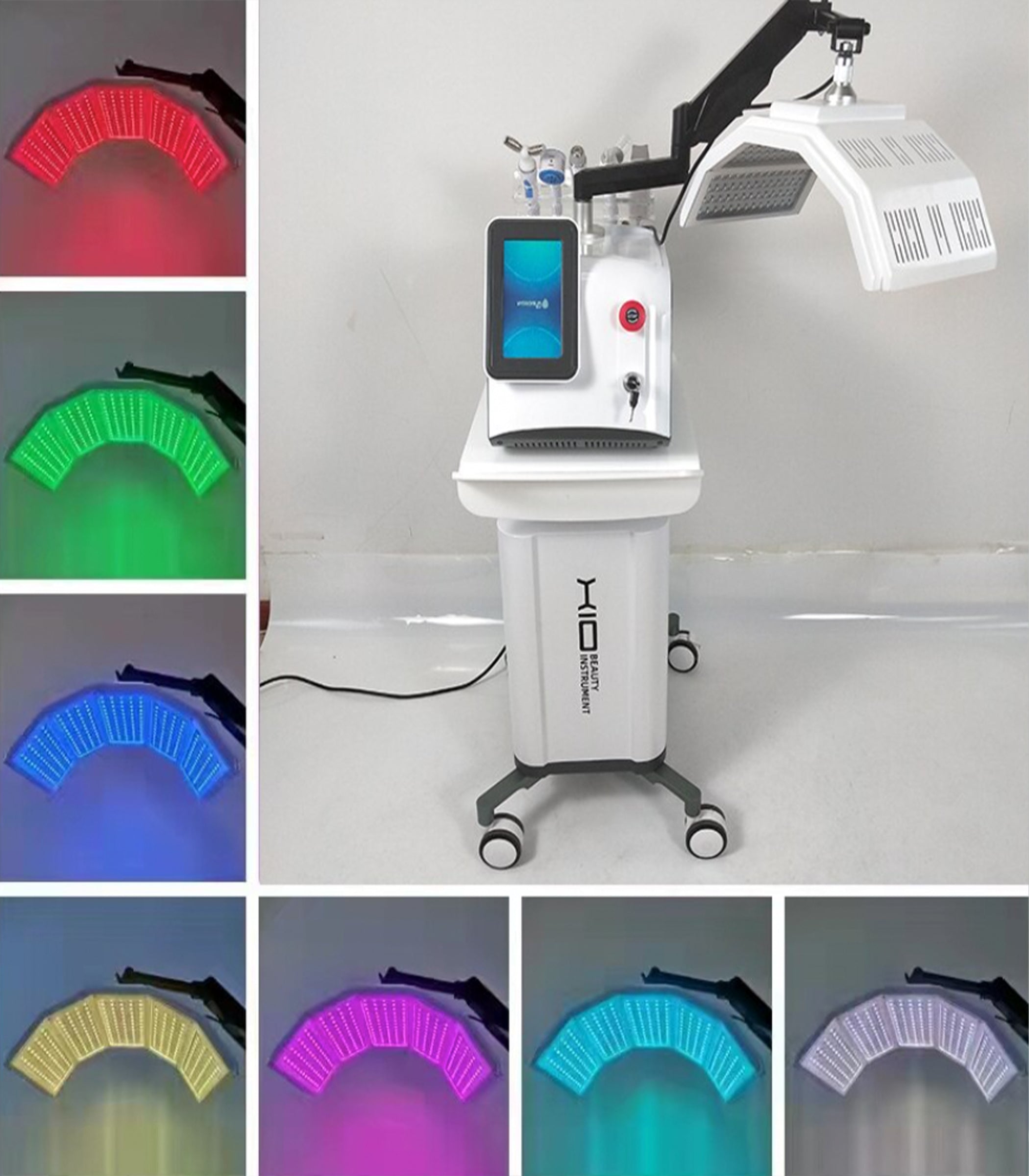 Photodynamic 7 Colors PDT Machine 5 Handles Light Therapy Facial Care dylinoshop