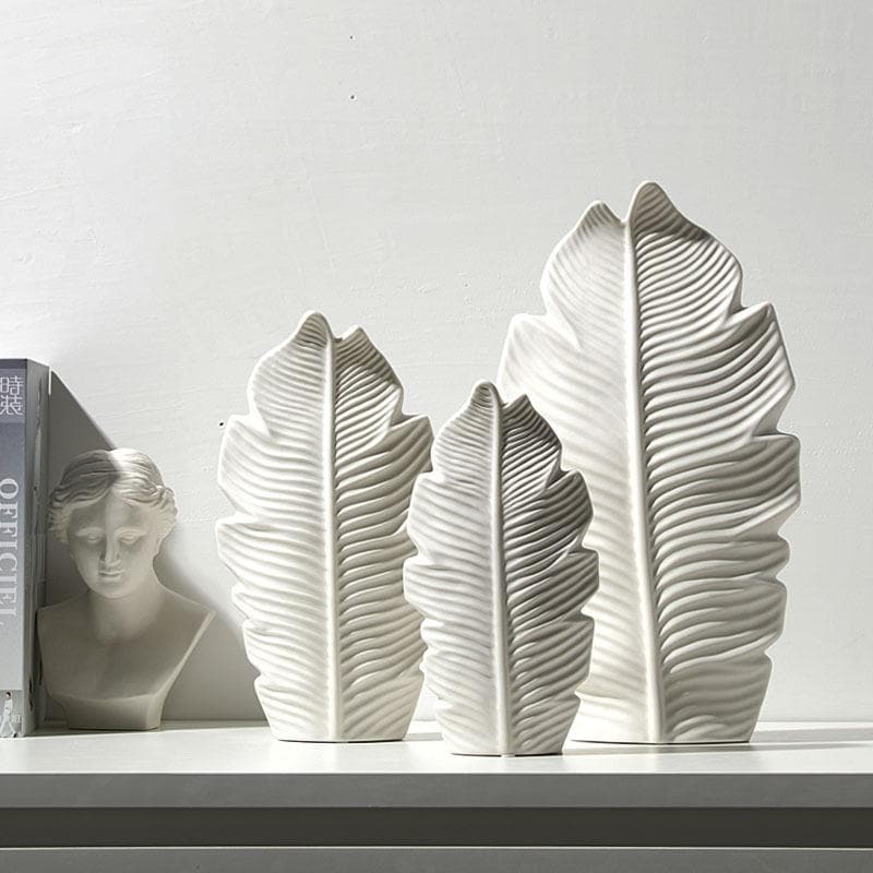 Leaf Shape Vase Feajoy