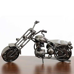 Metal Handmade Motorcycle Sculpture feajoy