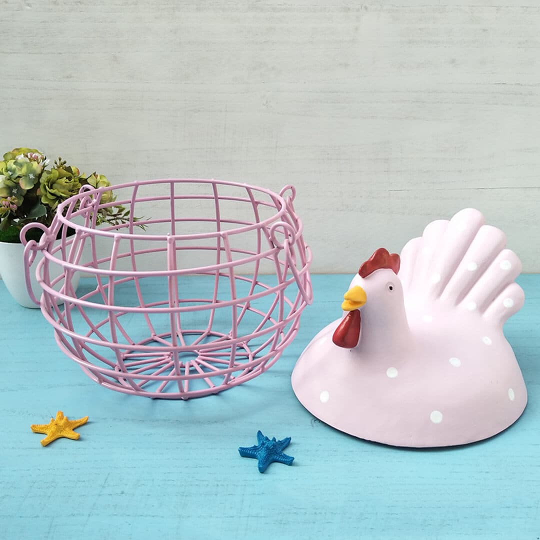 Egg Holder Hen Storage Basket dylinoshop