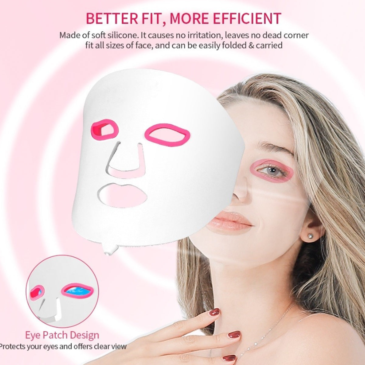 LED Light Therapy Mask - Silicone dylinoshop