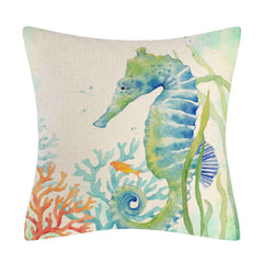 Ocean Life Cushion Covers Feajoy