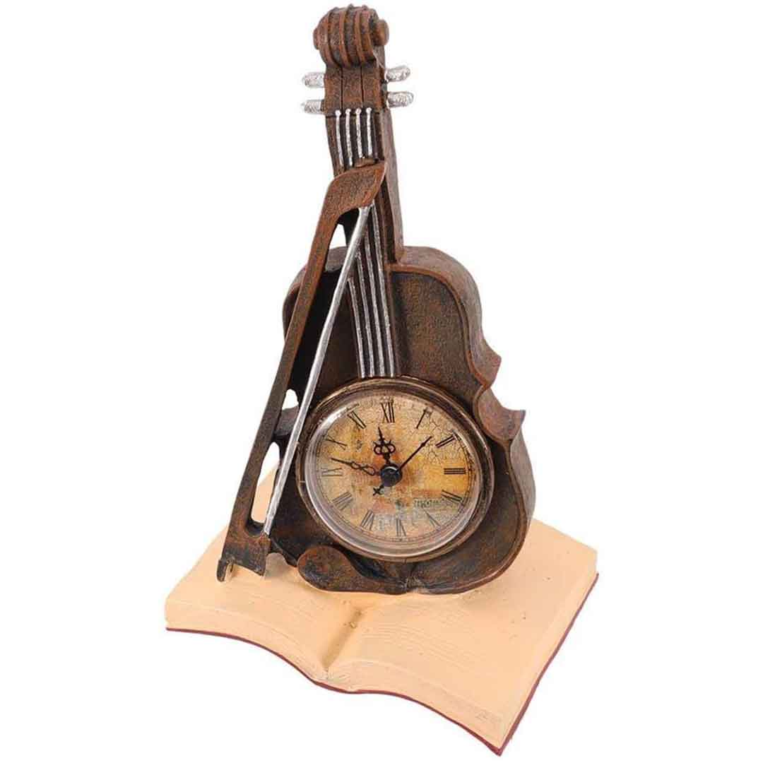 Vintage Violin Clock Feajoy