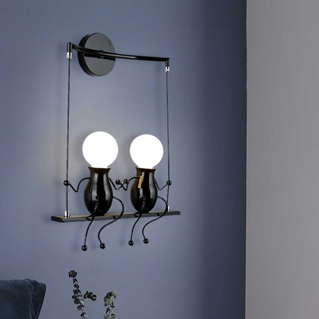 Humanoid Swing Wall Sconce Feajoy