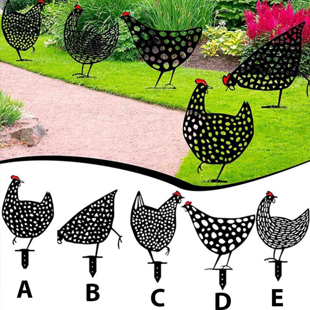 Garden Hens Decoration Feajoy