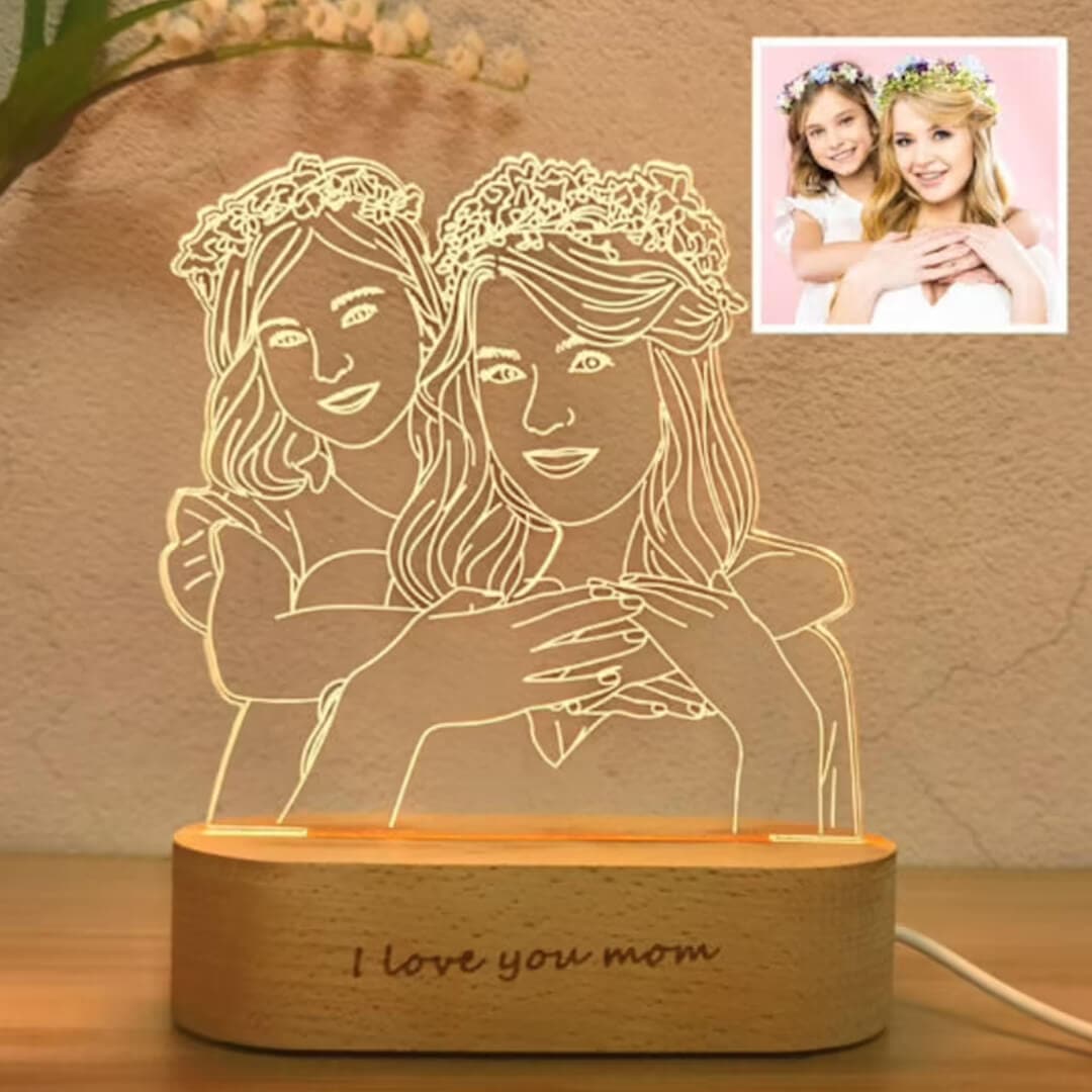 Custom Photo 3D Lamp dylinoshop