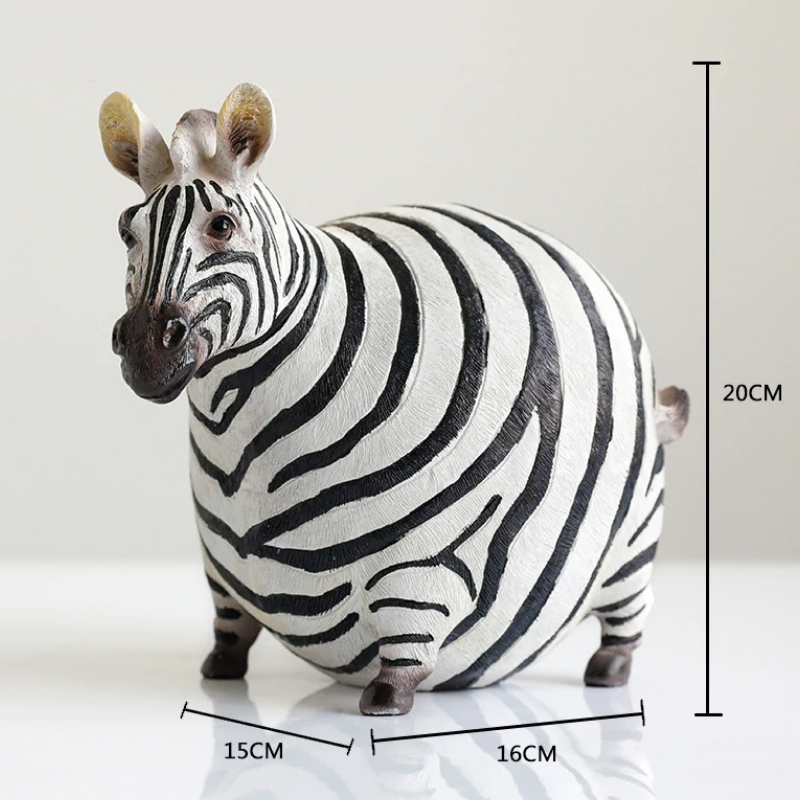 Fat Zebra Figurines Feajoy