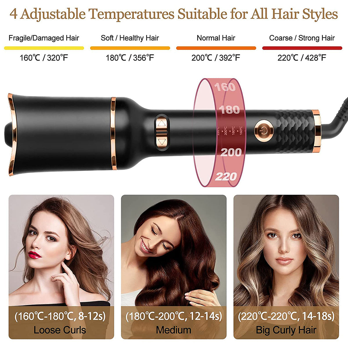 Automatic hair curling iron dylinoshop