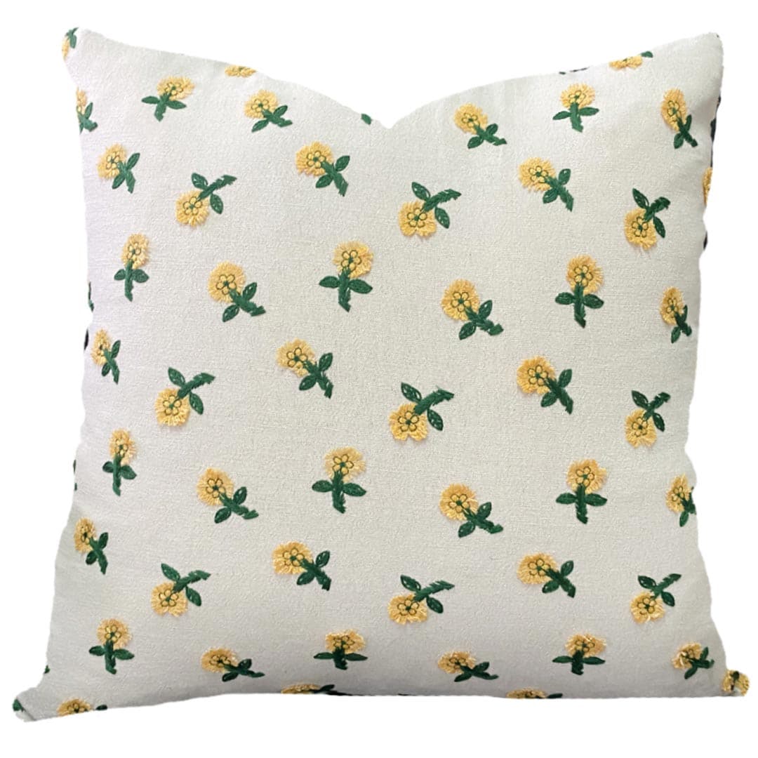 Embroidery Flower/Bird  Cushion Covers Feajoy