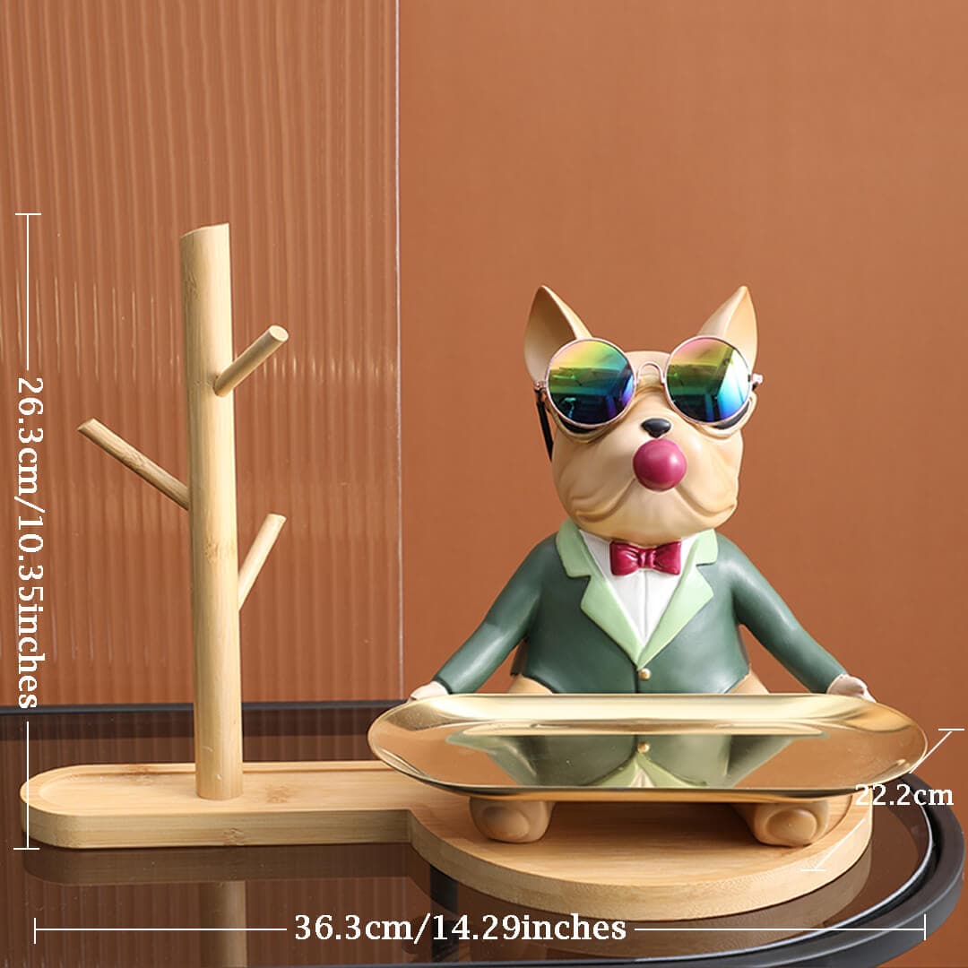 French Bulldog Desktop Tray Feajoy