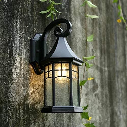 Industrial Retro Wooden Wall Sconces Feajoy