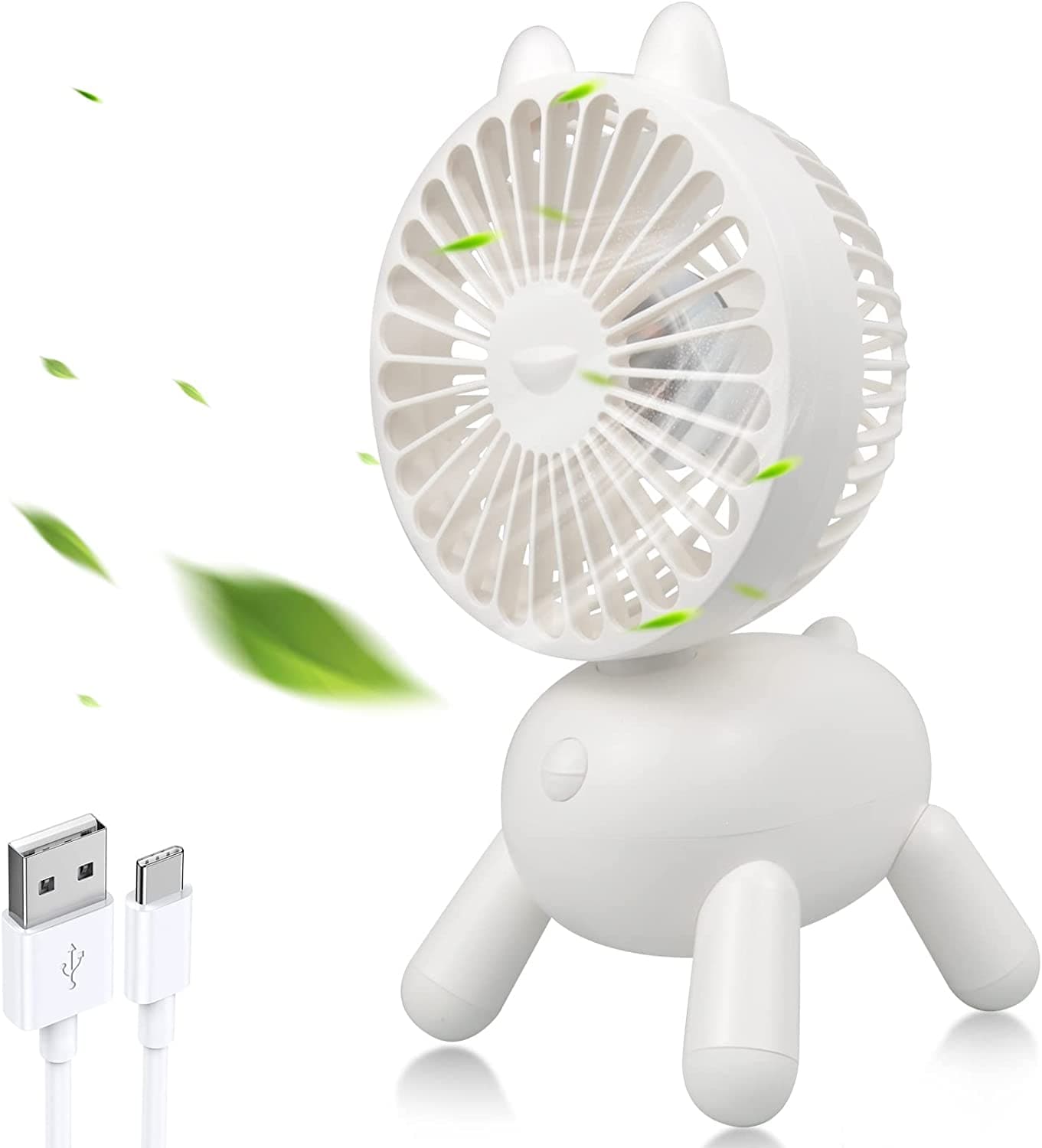 Puppy Portable Desk Fan feajoy