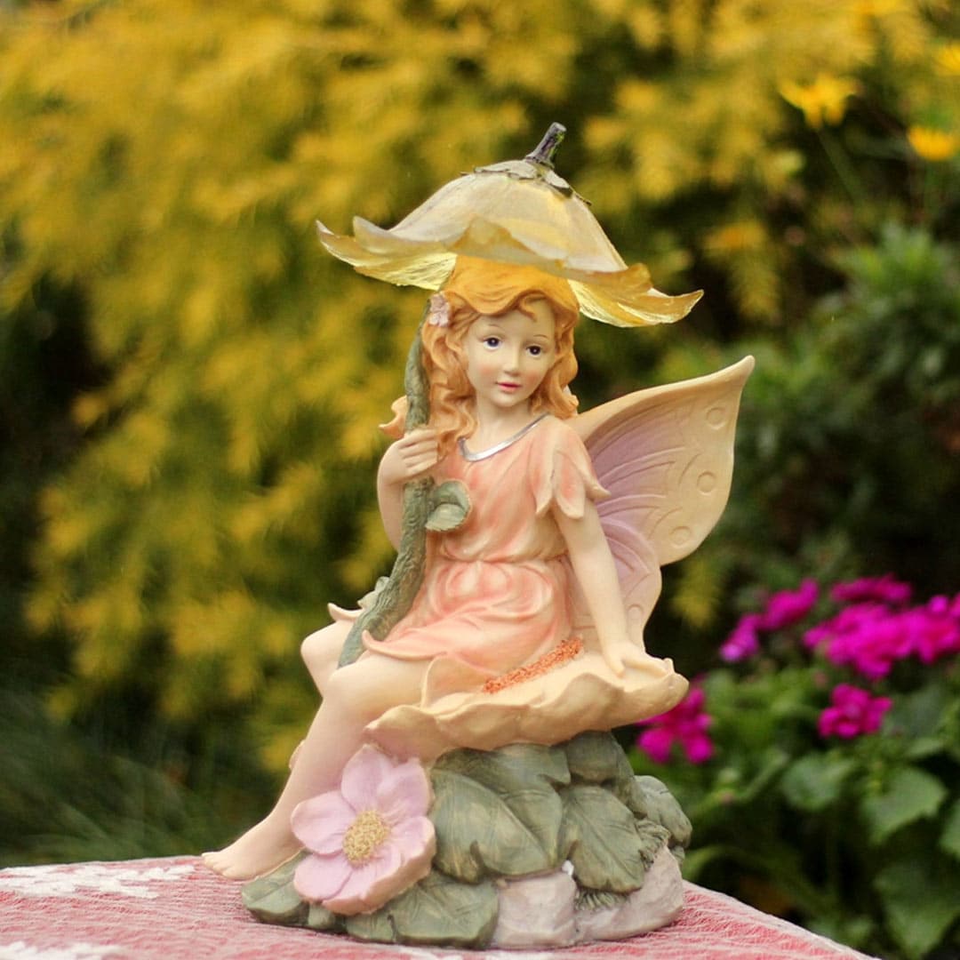 Flower Fairy Solar Garden Decoration Feajoy