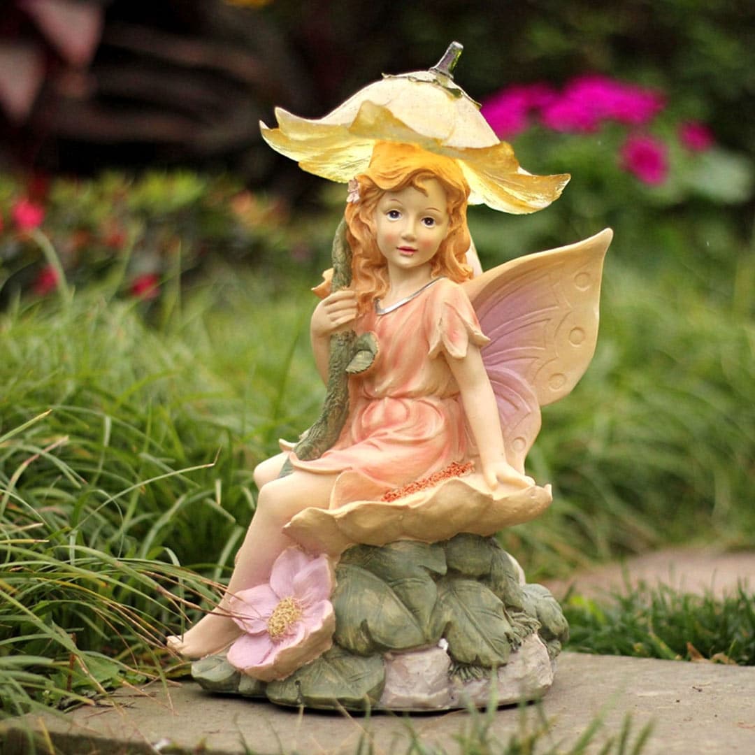 Flower Fairy Solar Garden Decoration Feajoy