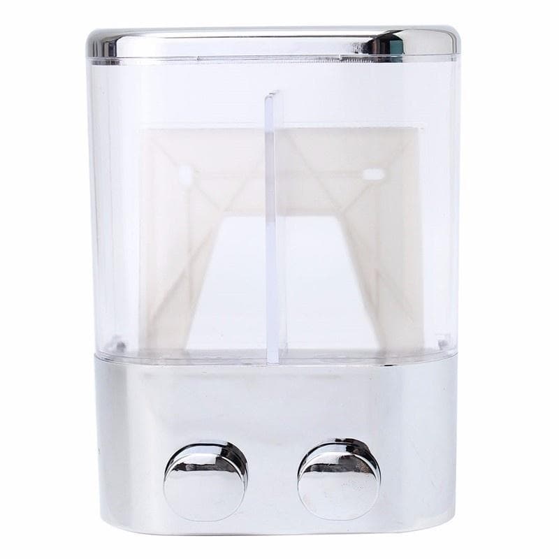 Dual Compartment Wall-Mount Liquid Soap Dispenser dylinoshop