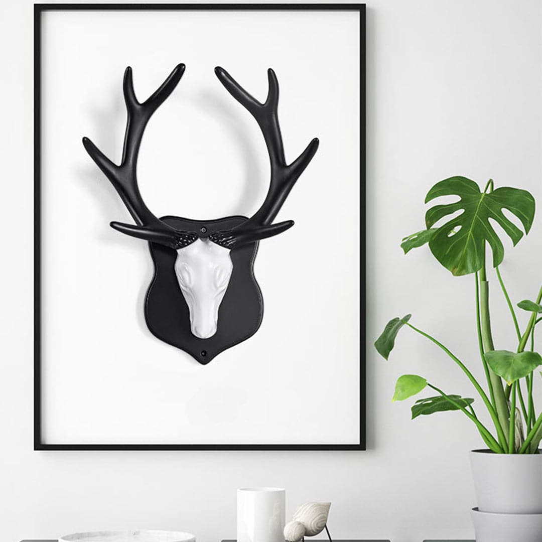 Deer Head Wall Hooks dylinoshop