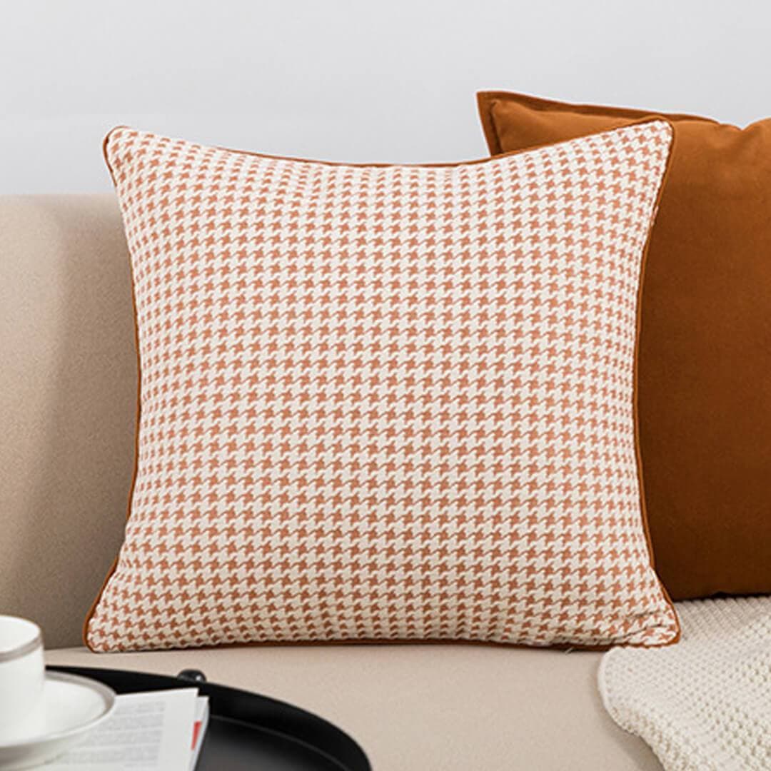 Houndstooth Ins Style Pillow Covers feajoy