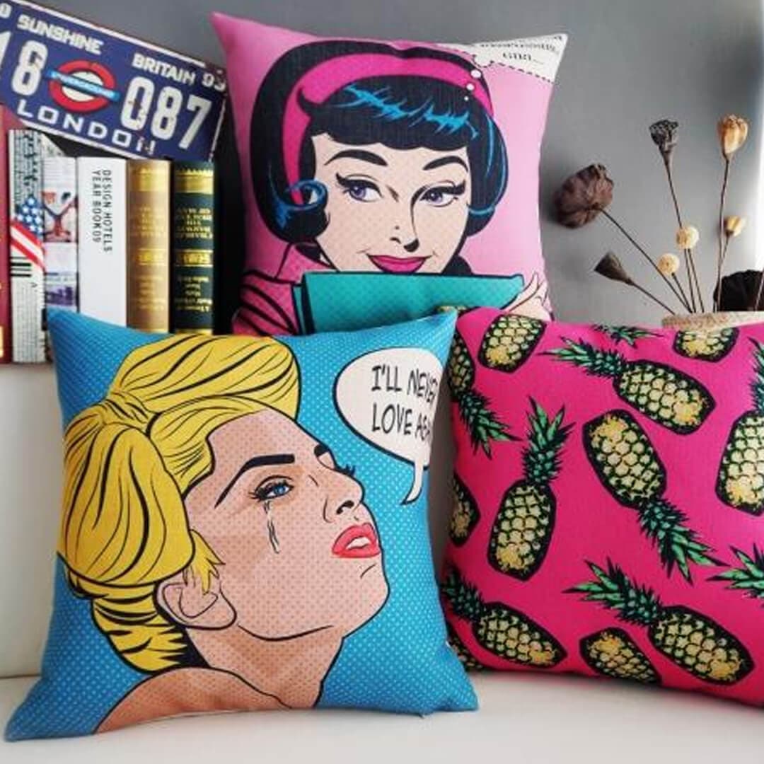 Modern Creative Monroe Pillow Cover Feajoy