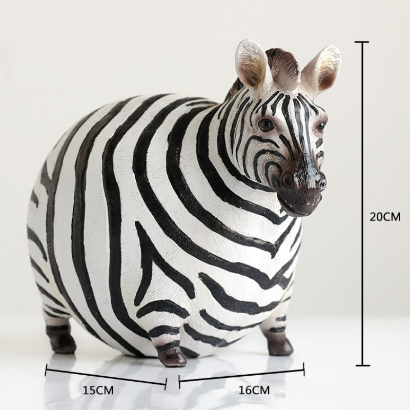 Fat Zebra Figurines Feajoy