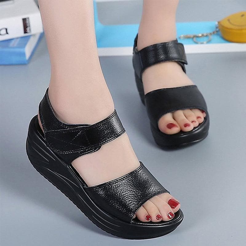 Comfortable Platform Wedge Sandal With Style Zimomo