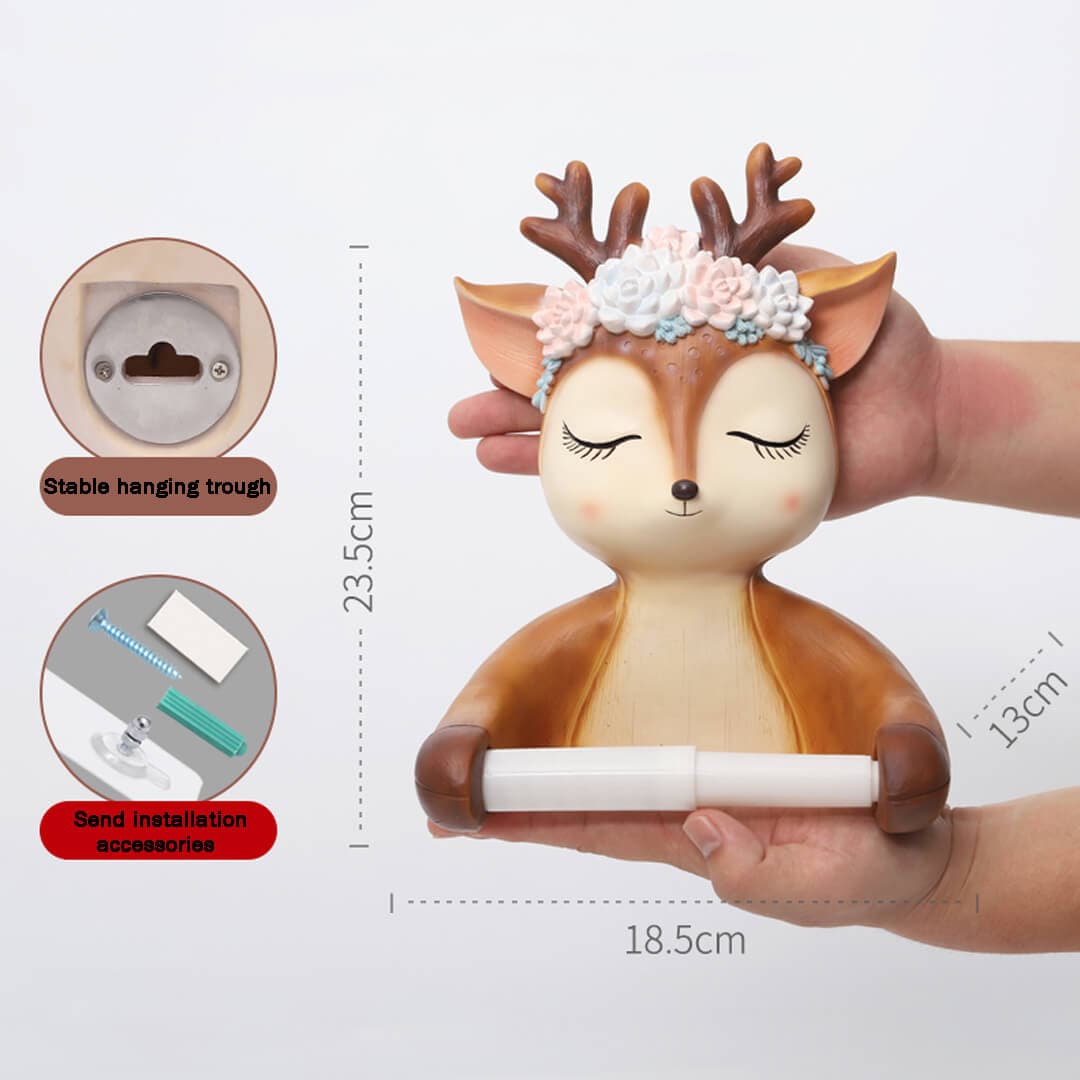 Sika Deer Tissue Holder Feajoy