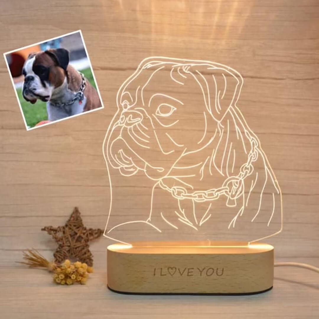 Custom Photo 3D Lamp dylinoshop