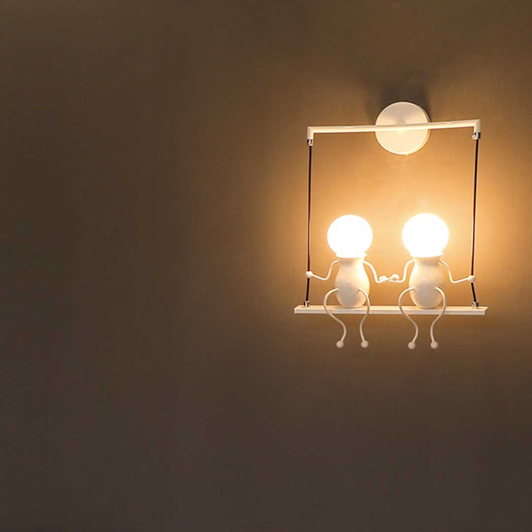 Humanoid Swing Wall Sconce Feajoy