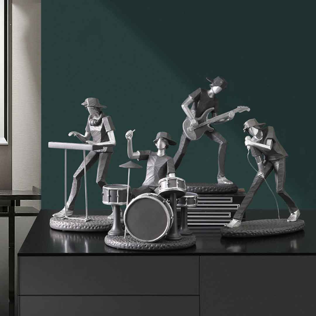 Rock Band Figurines Feajoy