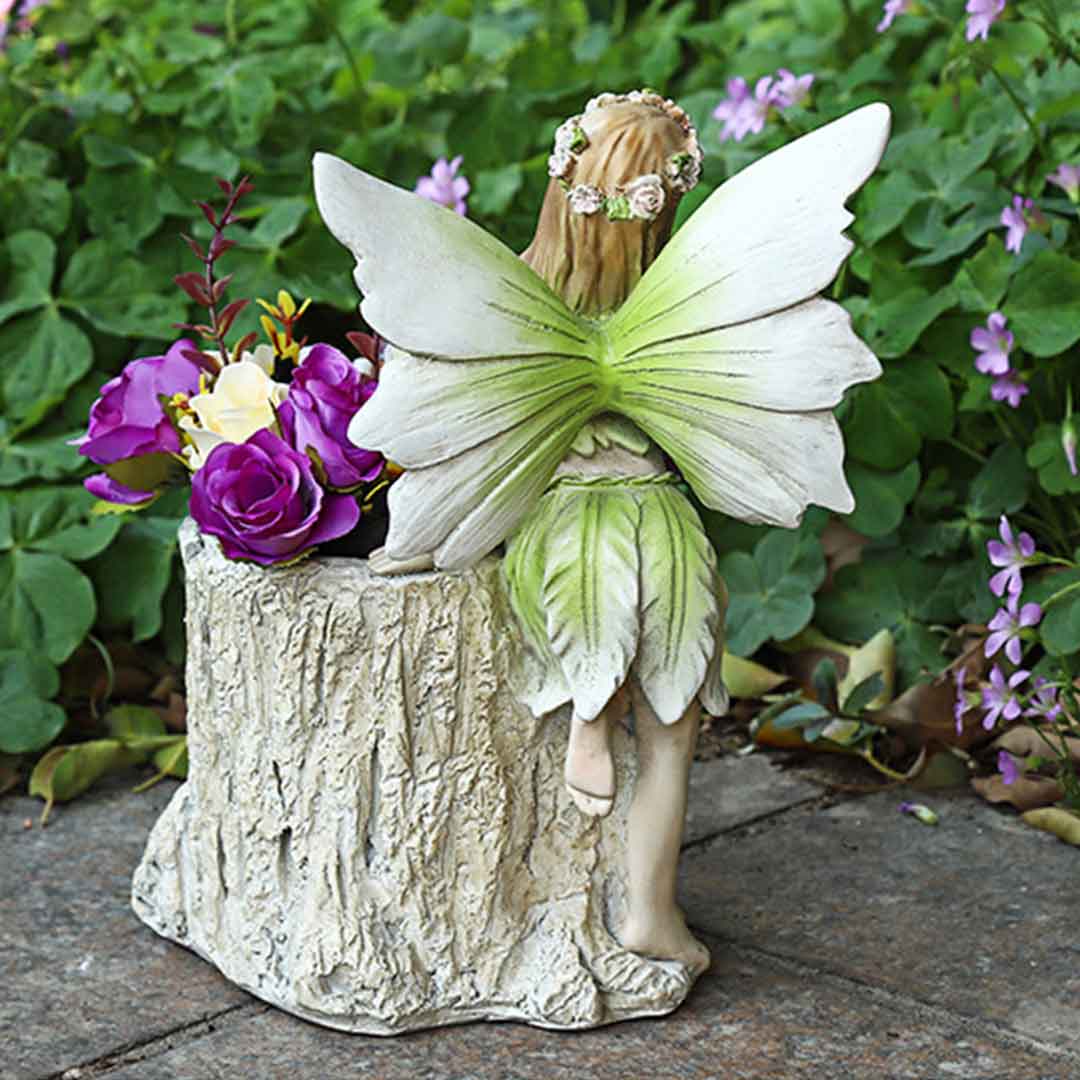 Fairy Flower Pot Feajoy