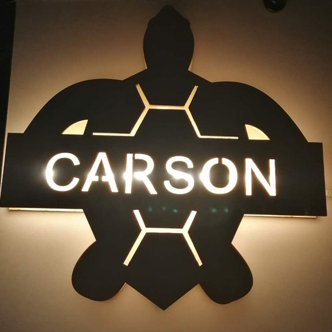 Personalized Wall Decor Lamp Feajoy