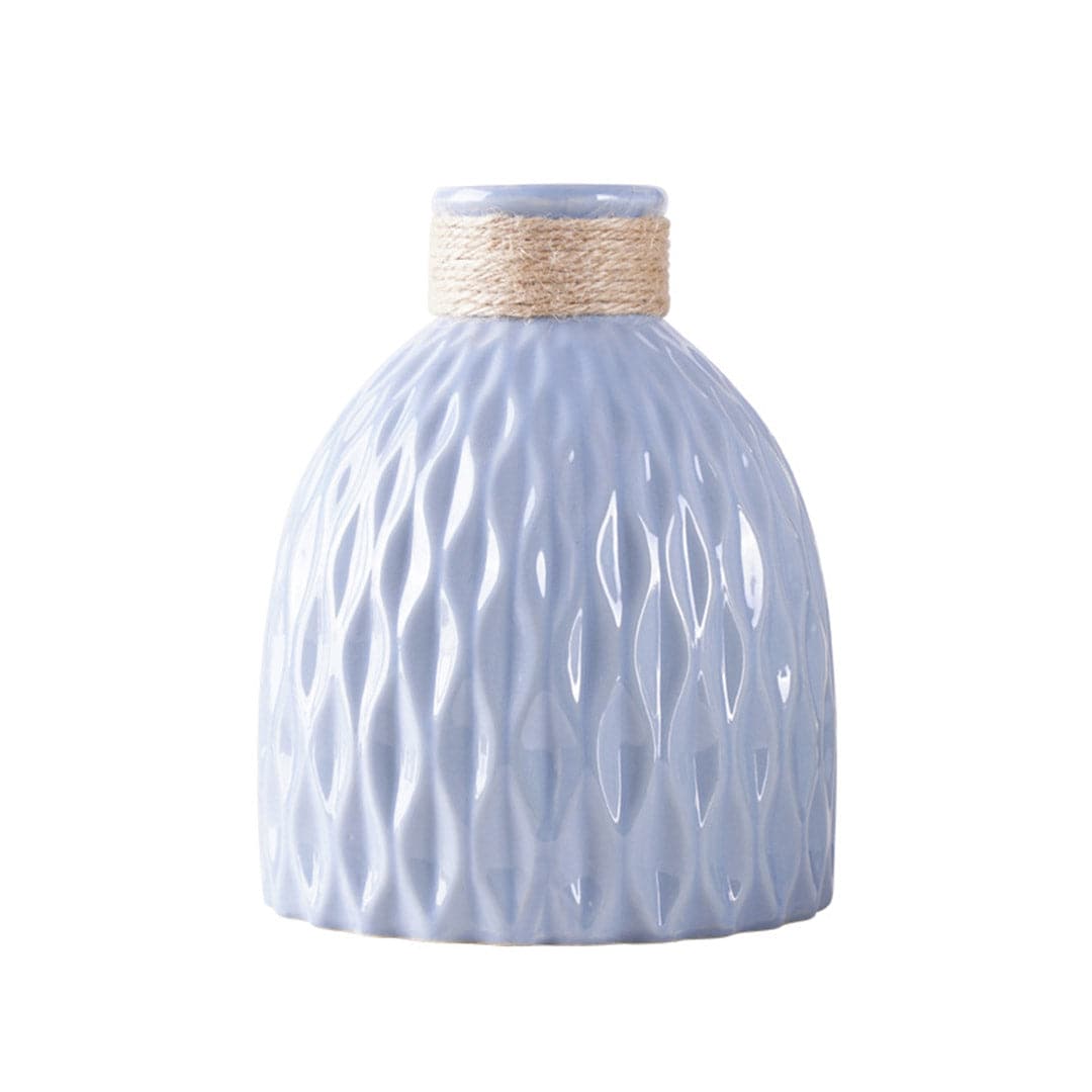 Mediterranean Style Ceramic Vase Feajoy