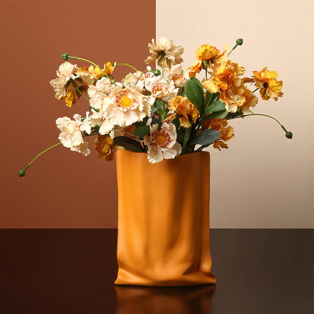 Paper Bag Type Vase Feajoy