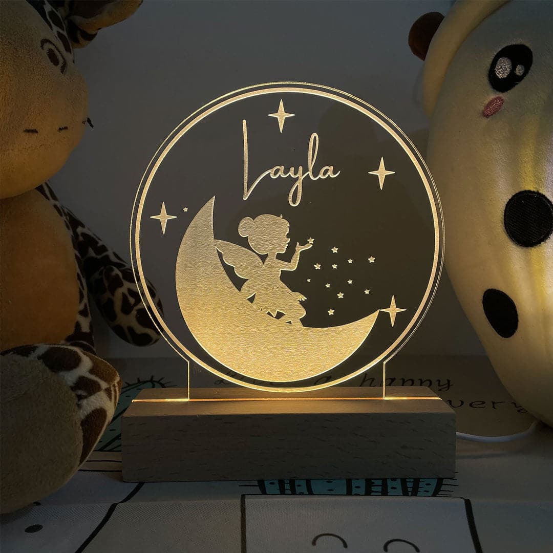 Personalized Night Lights Bedroom Decor Feajoy